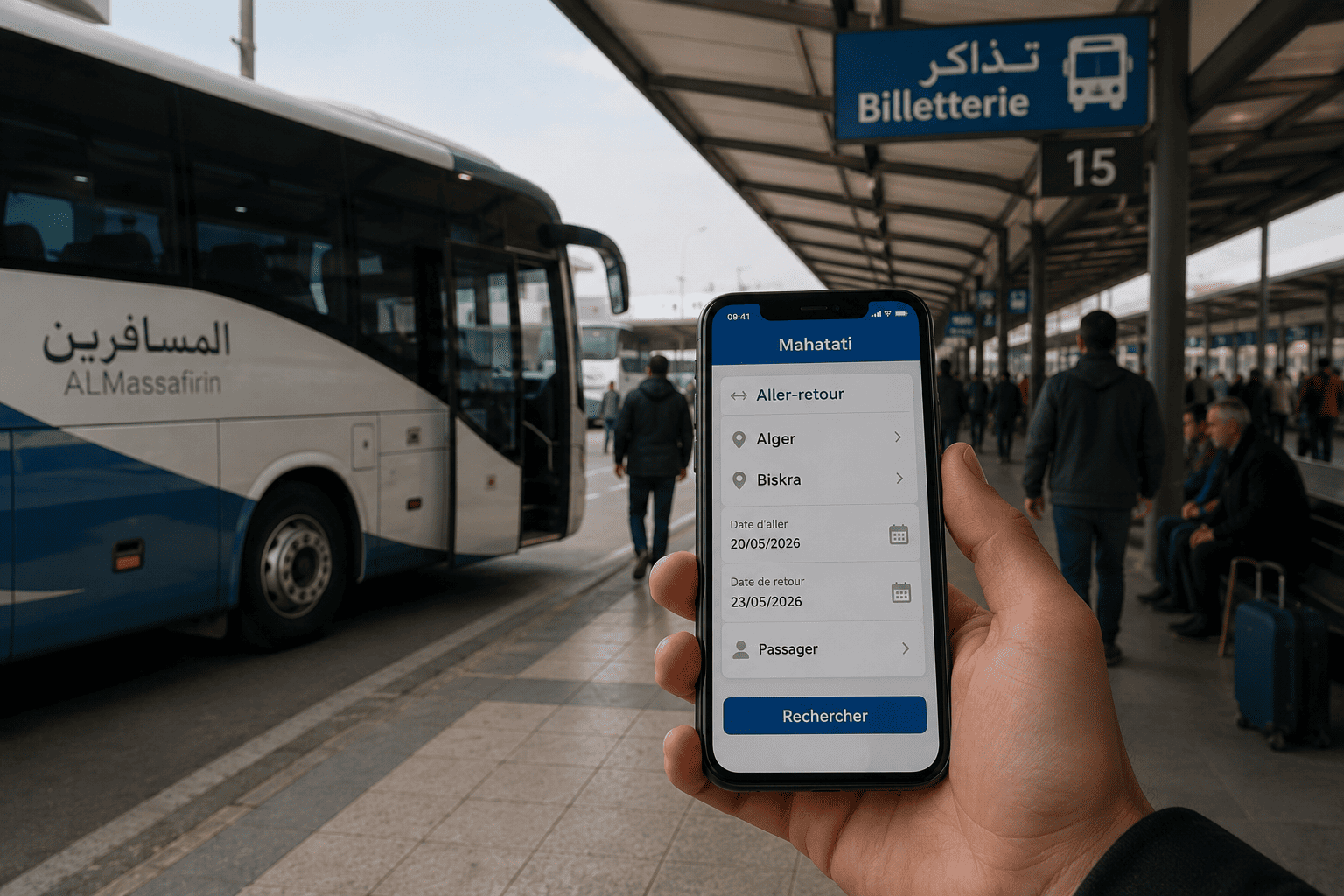 Algérie — La réservation de bus aller-retour passe au numérique